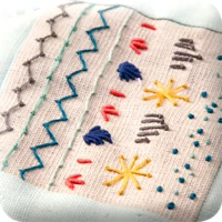 بخیه های گلدوزی