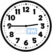 آموزش ساعت به زبان انگلیسی