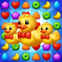 اسباب‌بازی آب‌نباتی: جورکردنی ۳ تایی